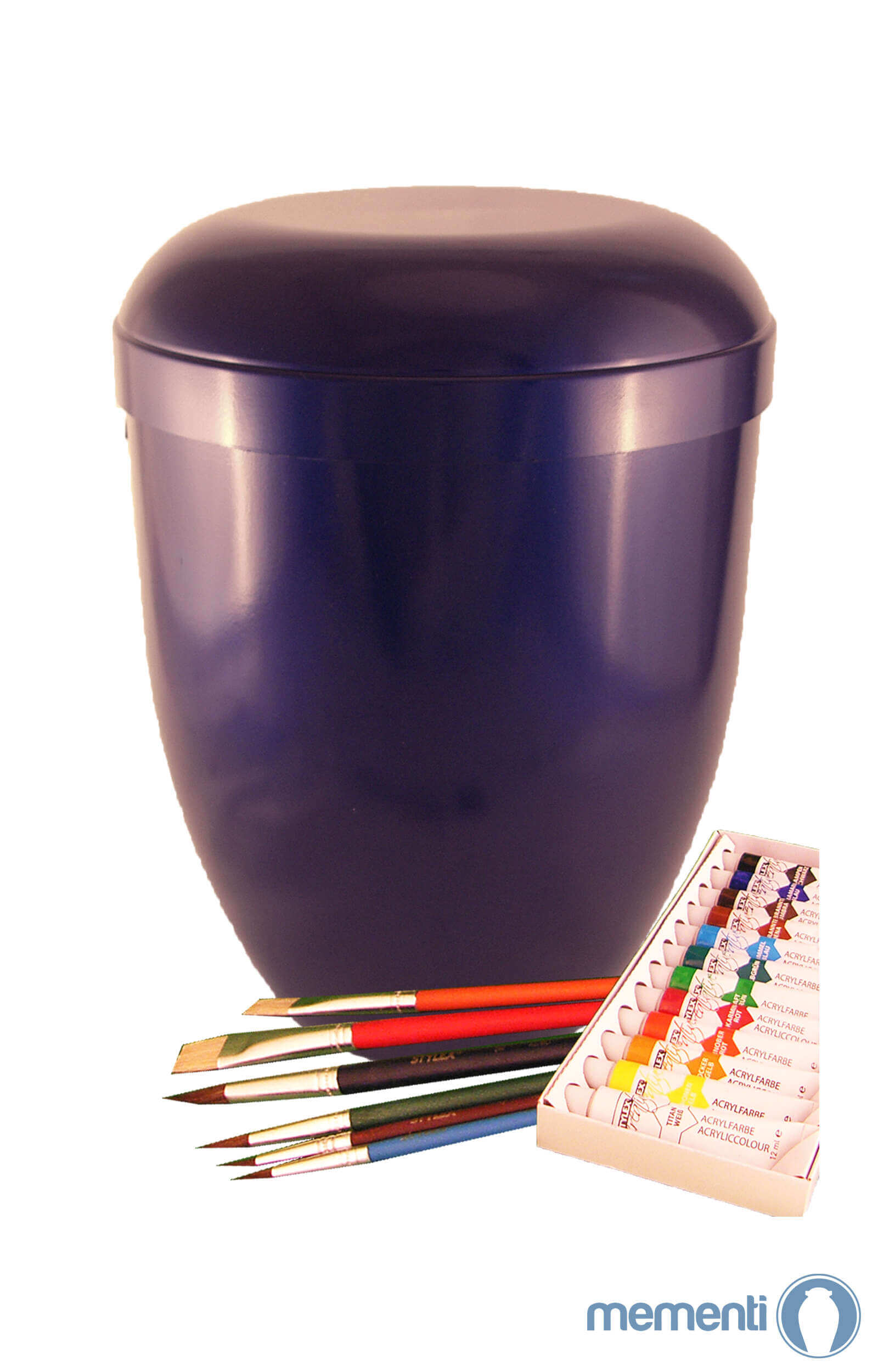 De Mw4315 Biourne Urnen Selbst Gestalten Blau Urne Kaufen