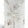 Paper Urn white with dried flowers