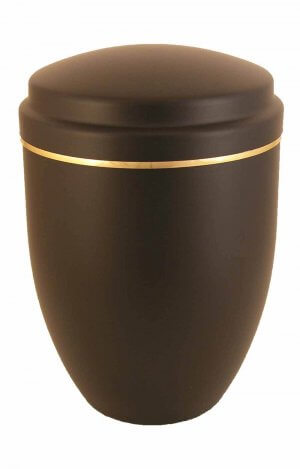 en AS5556 metall urn metall urn funeral urns on sale black traditional night