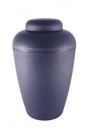 en BVB1403 biodigradable urn vale blue elegant shape funeral urns on sale 1