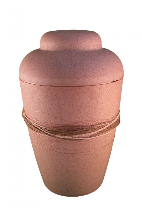 En Bvs1703 Biodigradable Urn Vale Nature Cord Design Funeral Urns On Sale