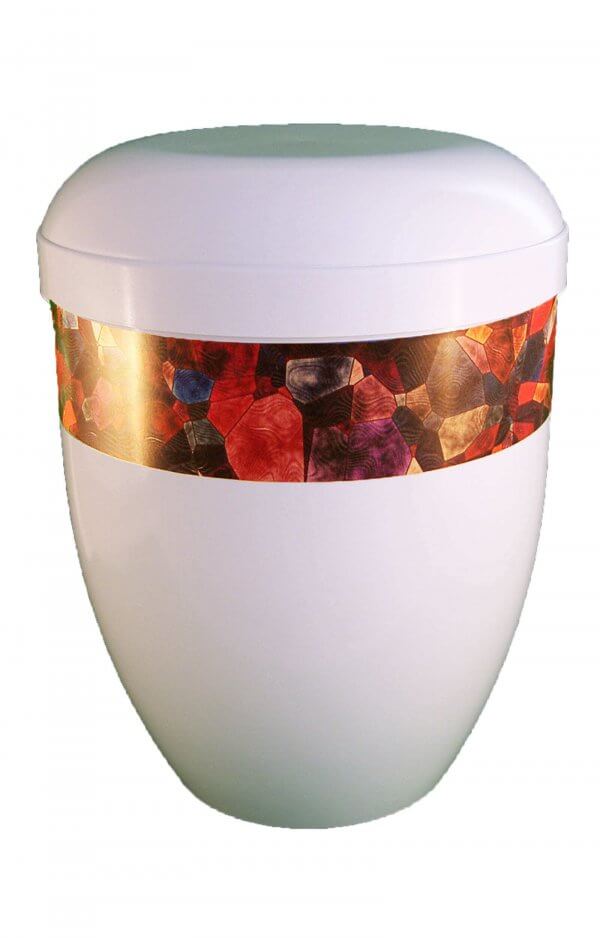 En Bwg3707 Panorama Urn Biodegradable Abstract Art