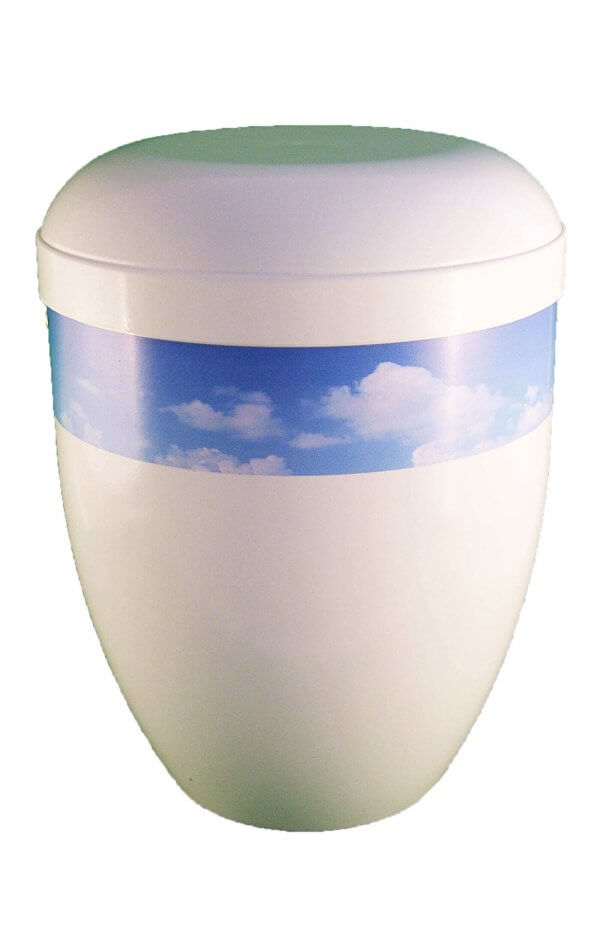 En Bwg3713 Funeral Urn For Human Ashes Sky Clouds