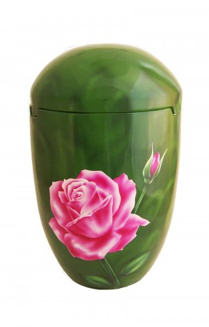 en SGR7023 sea urn rose pink funeral urns for human ashes biodigradable on sale