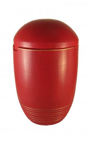 en SK7020 sea urn biodigradable red gold decor funeral urns on sale