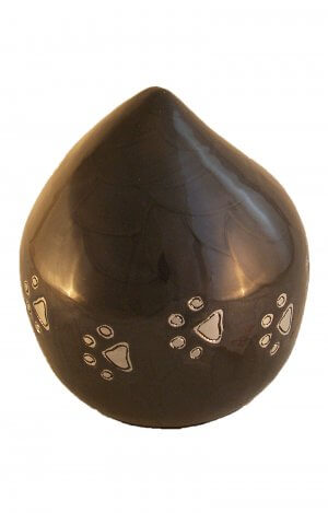 en TIB5010M Dark Brown pawprint pet urn.jpg