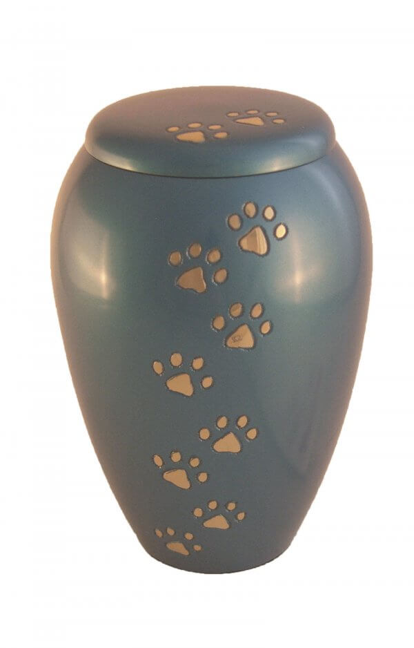 En Tib6048L Stone Blue Pawprints Pet Urn.jpg