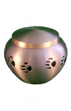 en TIB965 Silver and black pawprint pet urn.jpg