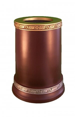 en TIB968 penny brown and gold pet urn.jpg
