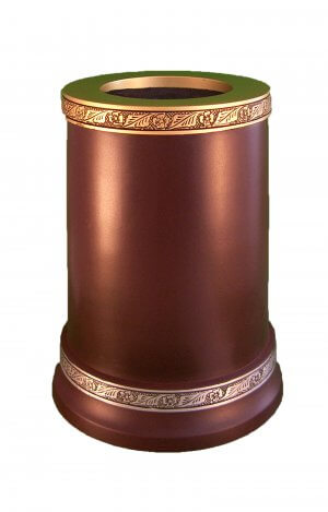 en TIB968 penny brown and gold pet urn.jpg