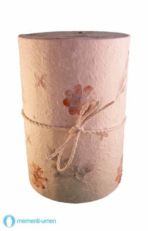Biodegradable paper urn