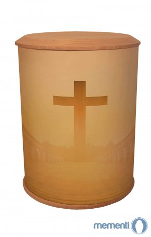 Divine Christ-Centered Biodegradable Urn
