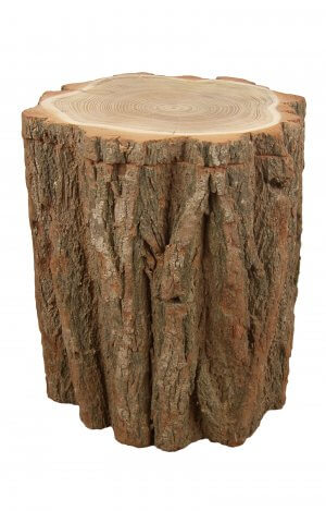 Solid Alder Tree Trunk Urn