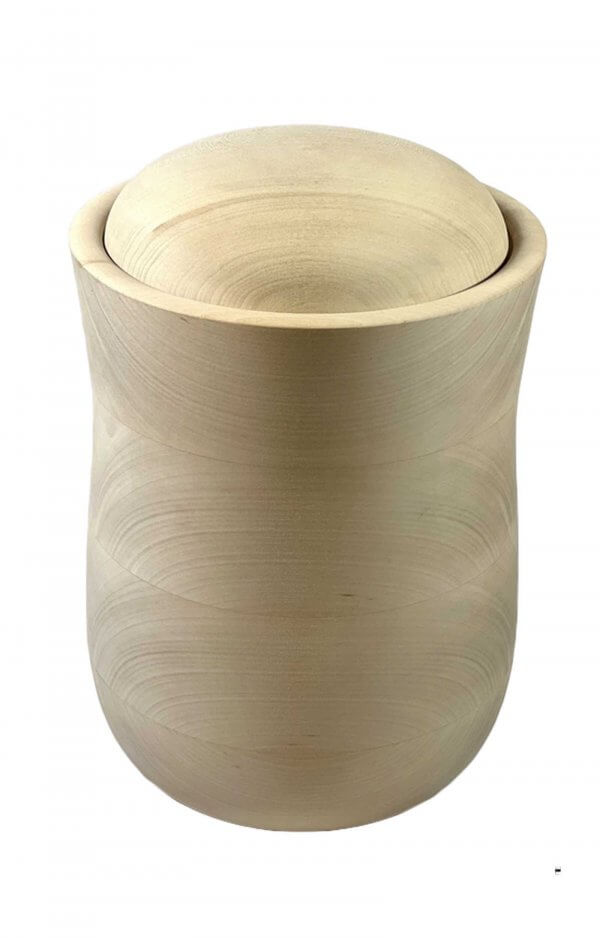 Solid Basswood Urn